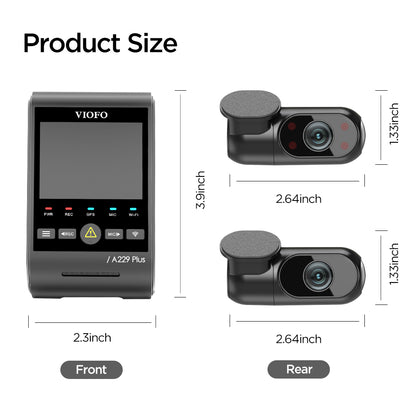VIOFO A229 Plus (1CH/2CH/3CH)