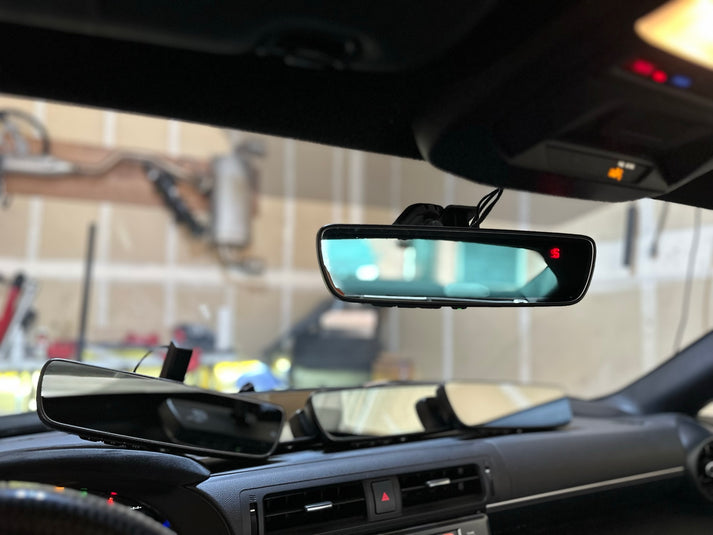 GR86/GT86/FRS/BRZ Frameless Mirror w/Homelink, Auto-Dim, and USB Power ...